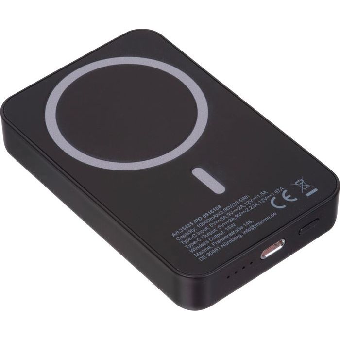 10000 mAh RABS mágneses powerbank