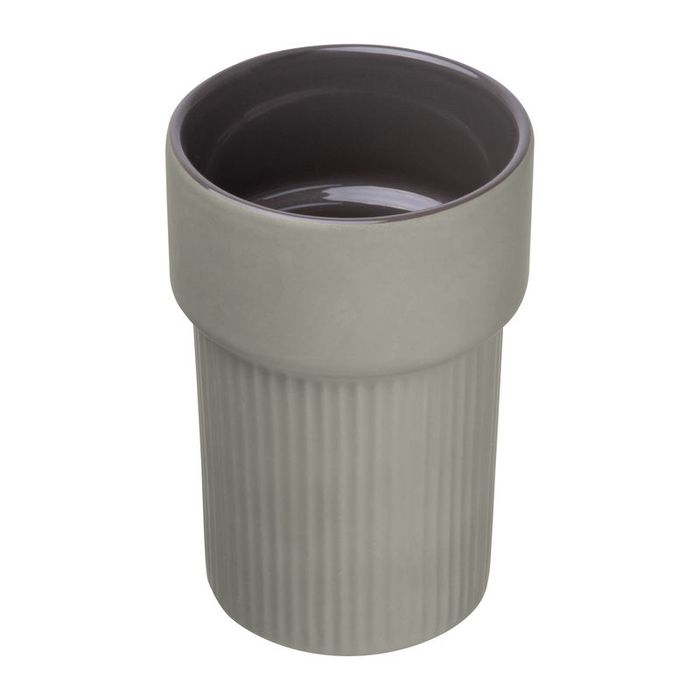 Málta gumírozott kerámia bögre, 300 ml