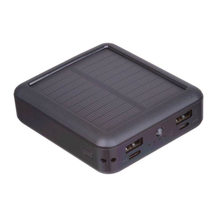 Crete R-ABS napelemes powerbank, 10,000 mAh