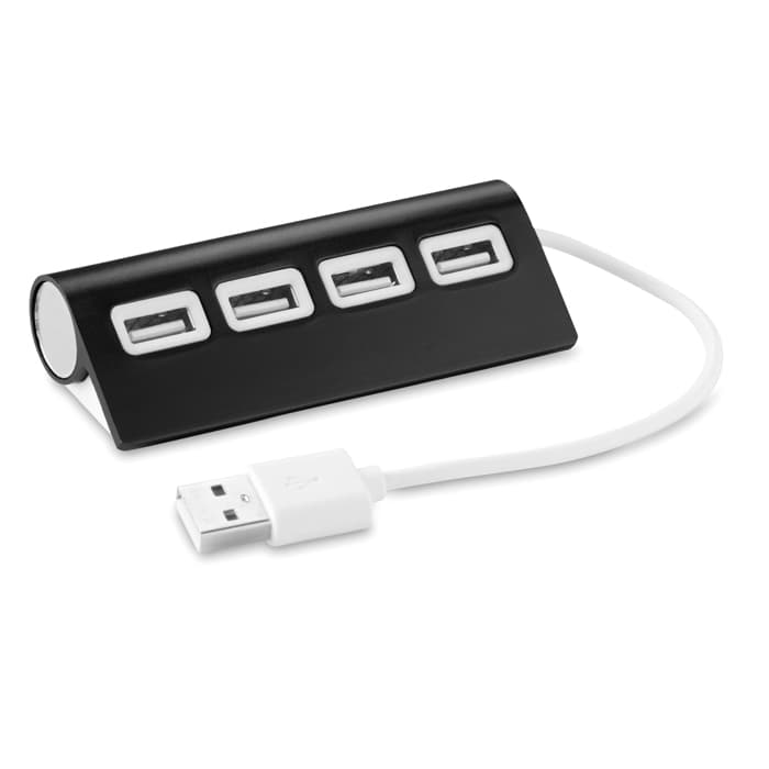 ALUHUB 4 portos USB