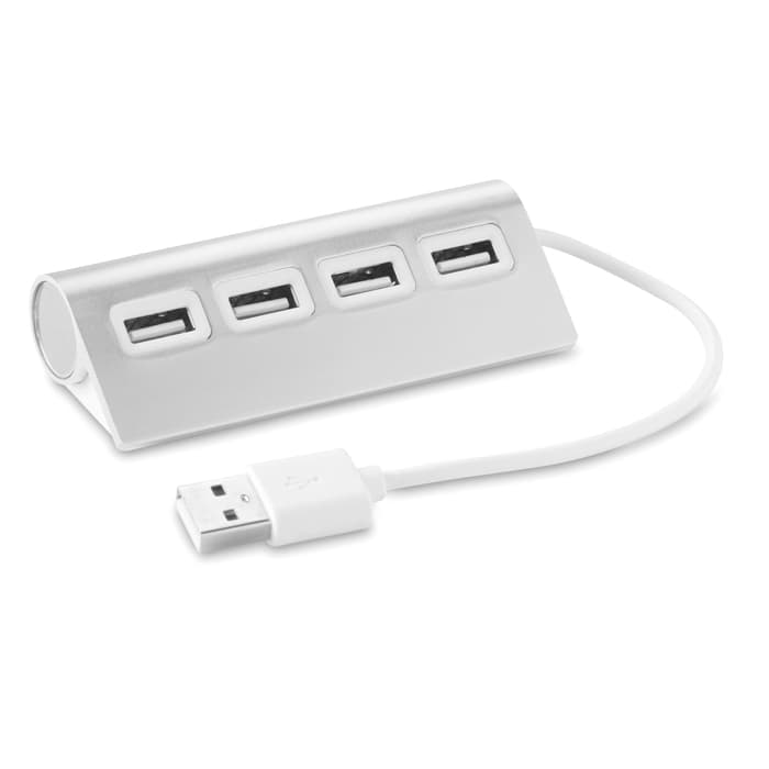 ALUHUB 4 portos USB