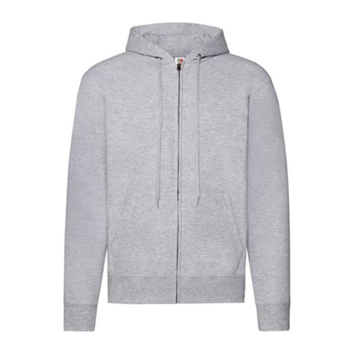 HOODED SWEAT JACKET