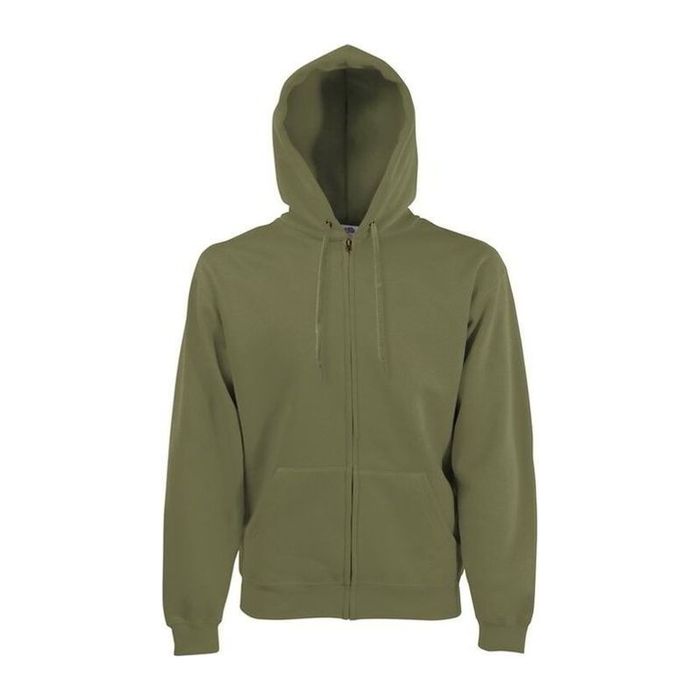 HOODED SWEAT JACKET