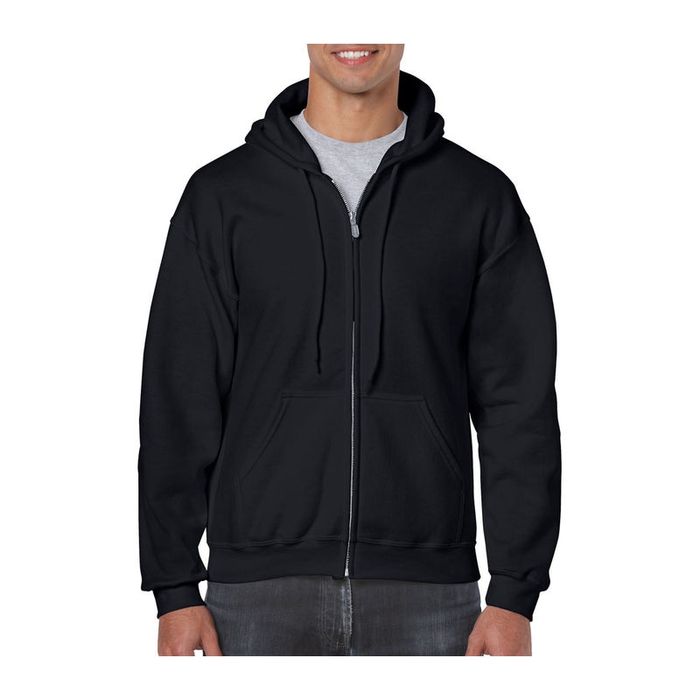 HEAVY BLEND ADULT FULL ZIP HOODED SWEATSHIRT